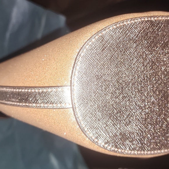 Nwot Kate Spade Sparkle Rosy Gold Shoulder/crossbody Bag - Picture 9 of 13